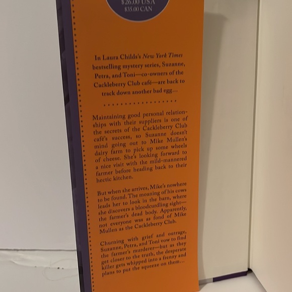 Laura Child’s Book Egg Drop Dead - Picture 3 of 4